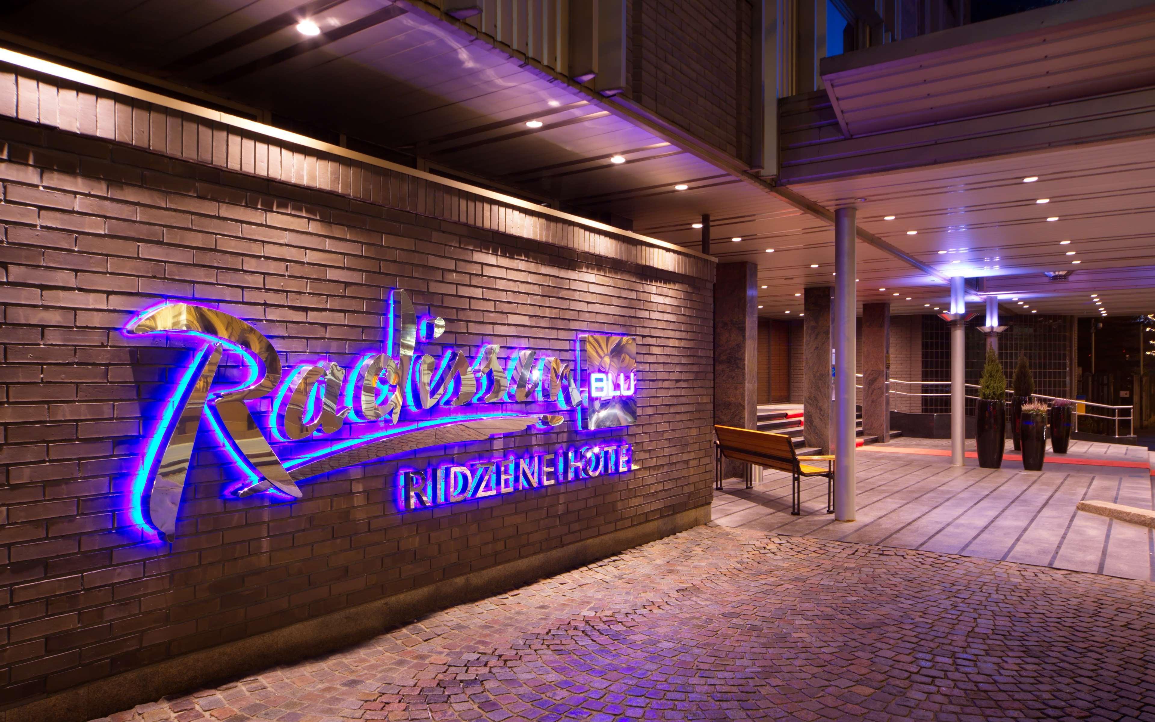 Radisson Blu Ridzene Hotel, Riga Exterior photo